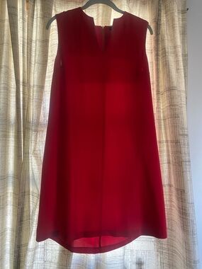 mercer & madison Red Sleeveless Shift Dress
